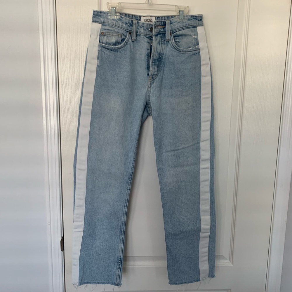 Zara straight jeans